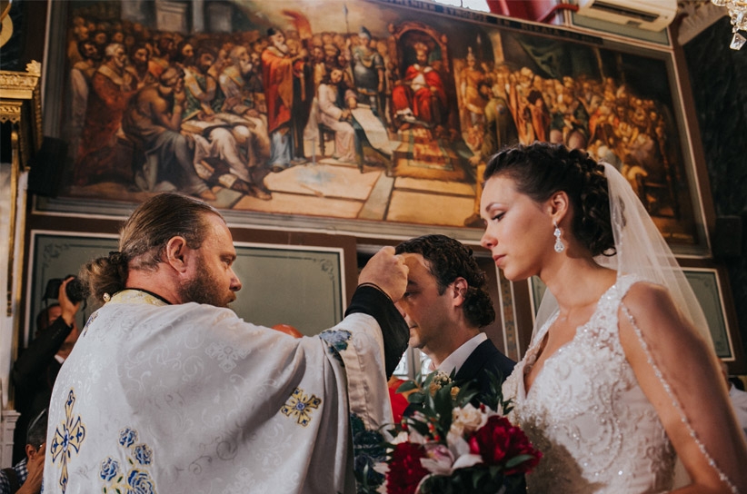 orthodox wedding, destination weddings Greece 