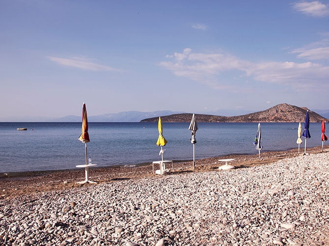 Πλάκα παραλία Δρεπάνου Ναύπλιο, Plaka beach Nafplio