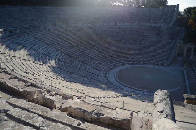 αρχαίο θέατρο Επιδαύρου, Ancient theater of Epidavros, Epidaurus ancient theater