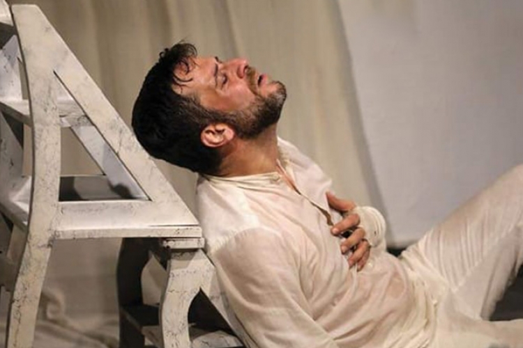 παράσταση Κοιμώμενος Χαλεπάς, Koimomenos Chalepas theatrical performance