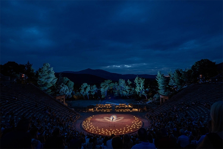 Epidaurus Theater evening performance