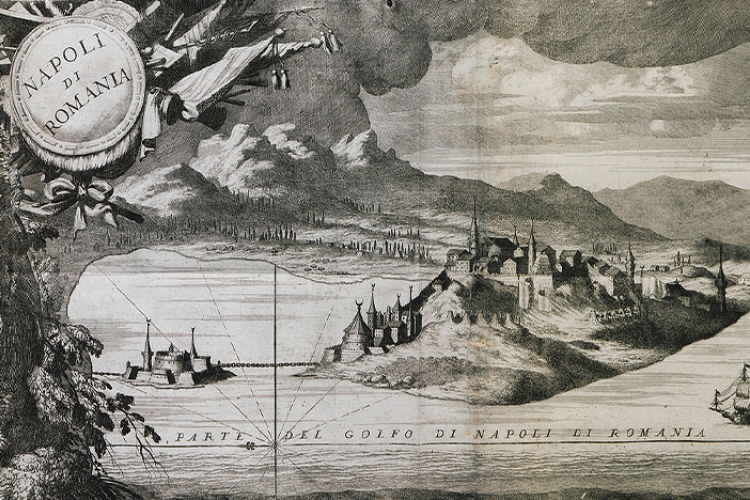 Napoli di Romania 1708 engraving